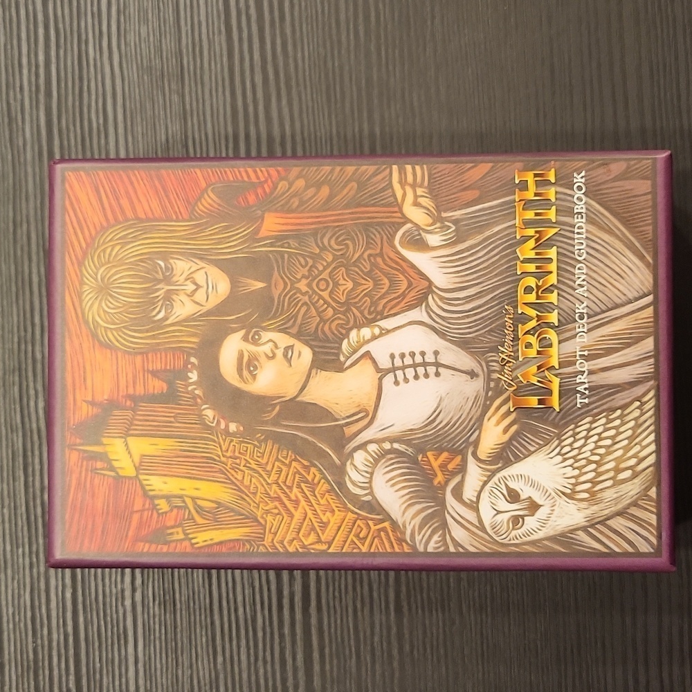 LABYRINTH TAROT DECK AND GUIDE BOOK NWOT